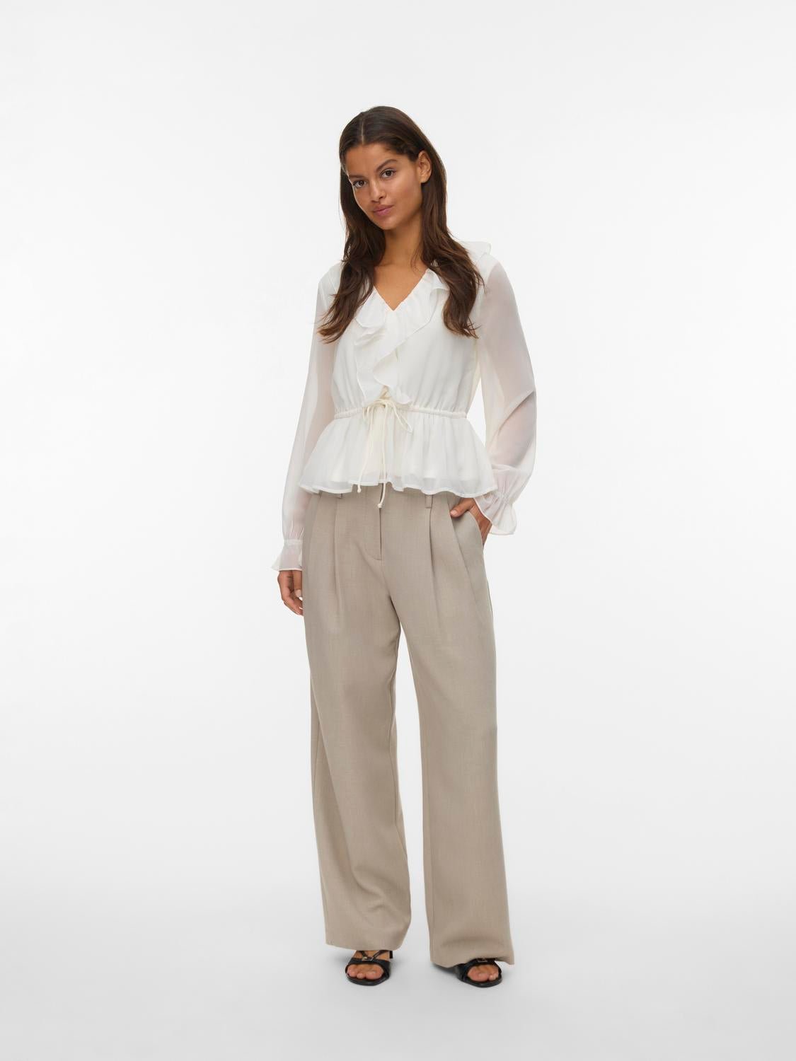 VMDORA Top - Snow White - VERO MODA & VILA Bergvik